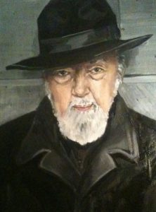 Detail from a portrait by Jenny C Hall